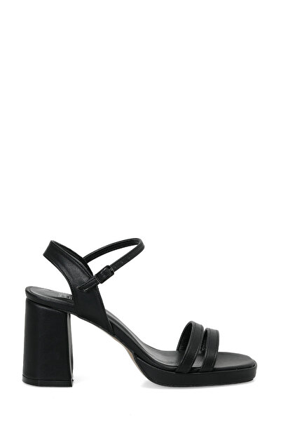 Butigo 26S-313 Black Women's Heeled Sandals