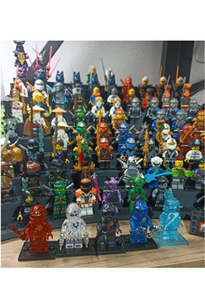 yamanS Ninja Clear Nrg Set Kai Zane Jay Cole Nya Figür Yapı Blok Oyuncak(Cust...