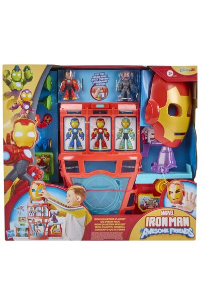 IRON MAN Set de joacă Marvel și Prietenii Săi Uimitori (Sferturi de Fier)