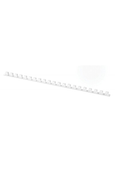 OFFICE products Inele plastic 8 mm, max 45 coli, 100buc/cut, - alb