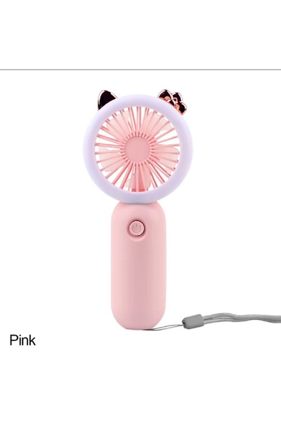 ozbience Taşınabilir Mini USB Fan ve Gece Lambası Seti, serinlik ve rahatlık ...