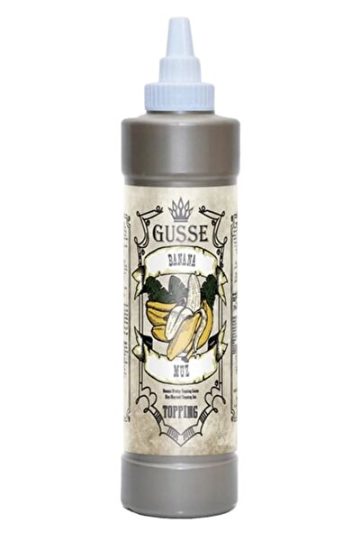 Gusse Muz Aromalı Topping Sos 1 Kg ( Dondurma Sosu )