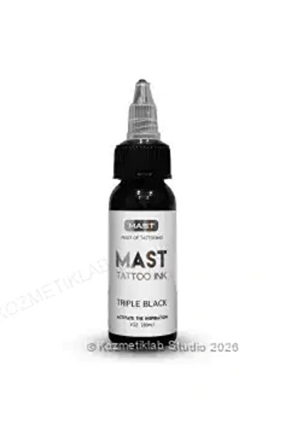 MAST Triple Black Dövme Boyası 30ml