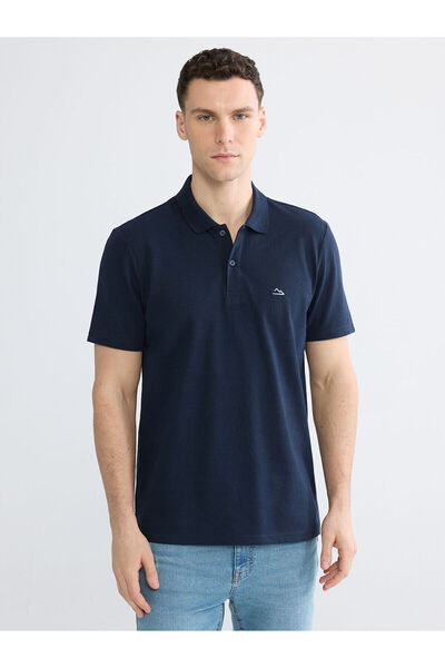 LC Waikiki Nevavm Polo Collar Pique Men's T-Shirt with Difference