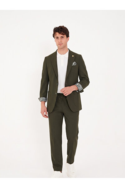 The Tailor Classics Accessory Detailed Men's Jacket and Trousers Suit