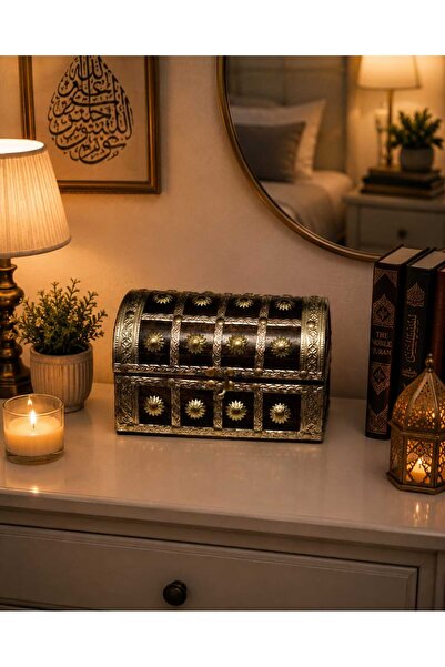 Banum Luxury Lüks Çok Amaçlı Doğal Göknar Ağaclı Hediyelik Sandık