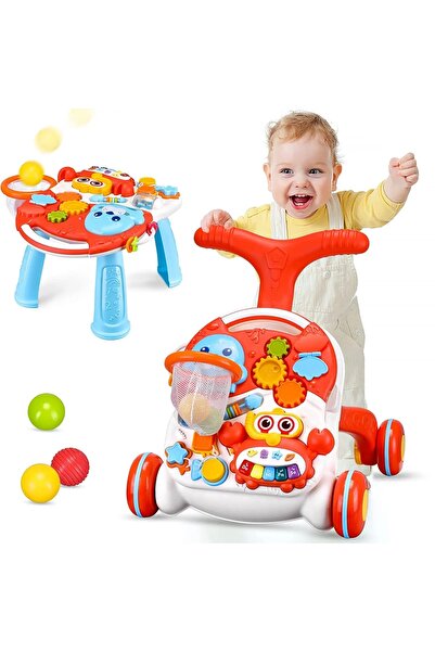 Junios Antepremergator 2 in 1 multifunctional cu cosulet, Rosu
