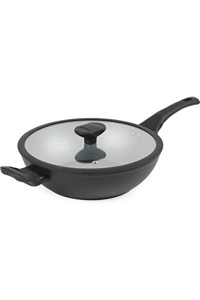 RUSSELL HOBBS RH01860EU7 Crystaltech tall wok 28cm