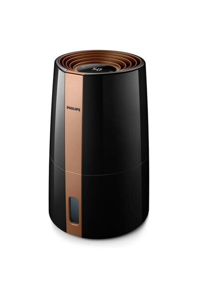 Philips 3000 series HU3918/10 Impeller Humidifier 3 L Black/Gold