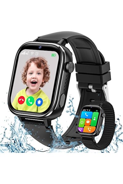 OEM 4G Smartwatch T40 for children, GPS locator, SOS, video call, IP68 waterp...