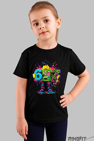 GILDAN Tricou Roblox Six Seven Design Modern Colorat