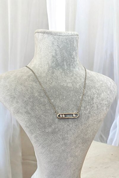 Asteria Jewelry قلادة ميسيكا مع أحجار متحركة