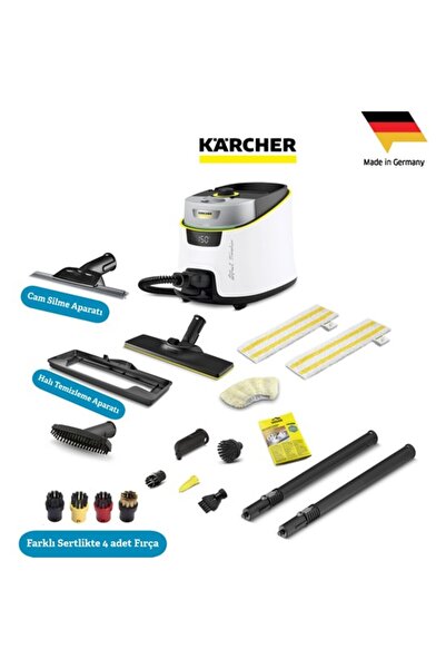 Karcher Sc 5 Deluxe Signature Line Lite Set Buharlı Temizlik 2200W 4 Bar Prof...