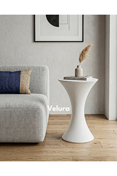 Velura Home & Living Dante Yan Sehpa - Beyaz