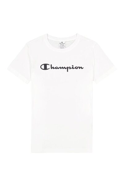 Champion Tricou de damă cu mânecă scurtă și guler rotund, mărimea M