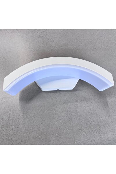 DELIGHT Aplica LED de exterior concava ALBA, 24W=160W, 3000K, lumina calda, 2...