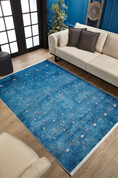 halinet Halı.Net Multi-Colored Modern Washable Non-Slip Living Room Carpet Ha...
