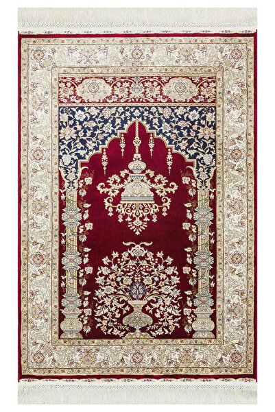 halinet Halı.Net Red Classic Washable Non-Slip Living Room Carpet Eco-Isfahan...