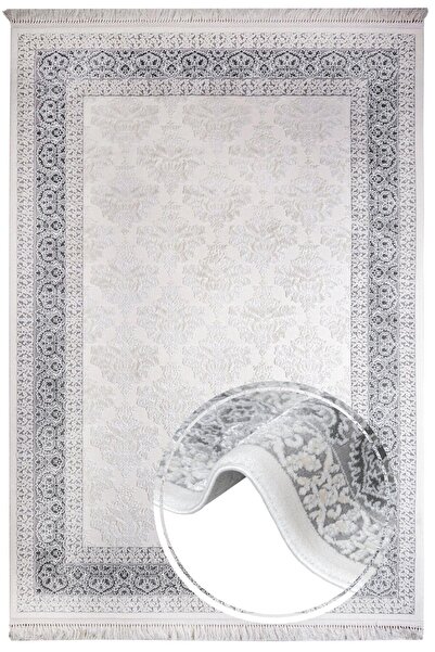 halinet Halı.Net Beige Modern Washable Non-Slip Living Room Carpet Artemis-Va...