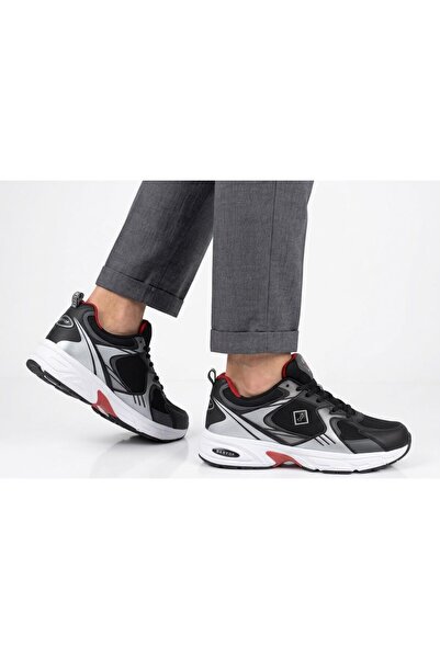 Best Of Black Men's Casual Sports Shoes Light Sole Comfortable Walking Runnin...