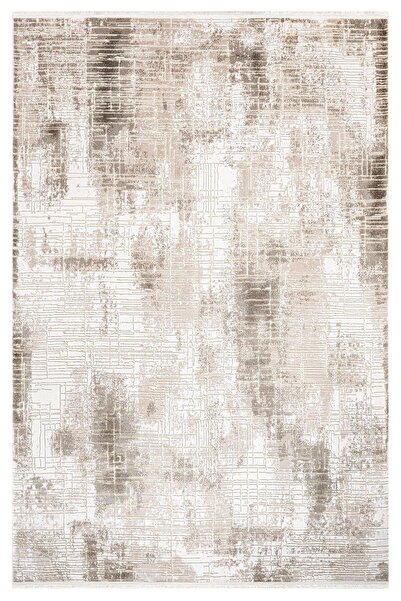 halinet Halı.Net Beige Modern Washable Non-Slip Living Room Carpet Lxs-Valeri...