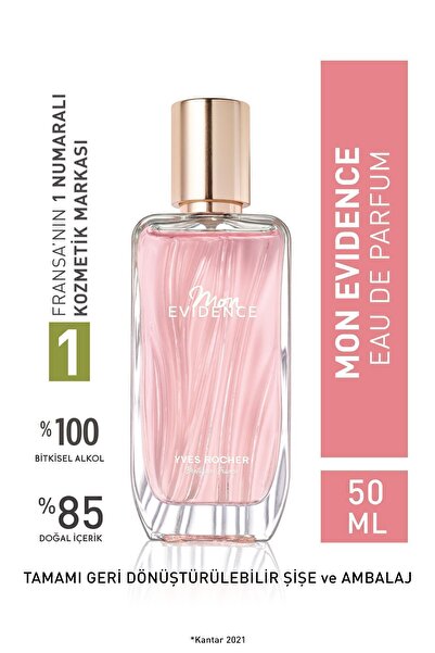 Yves Rocher Mon Evidence EDP 50 ml + Isana Roll On Hediye Seti