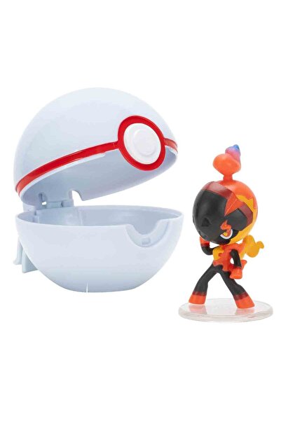 Pokemon CIip N Go Figür S2 Charcadet ve Premier Ball