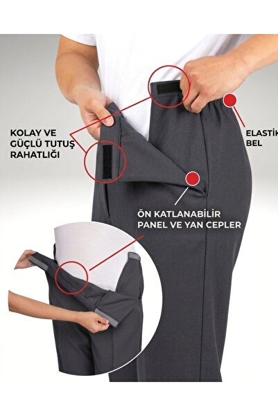 Hedef butik Erkek Adaptif Yanı Açılabilen Pantolon / / Artrit / Bacak Sertliğ...