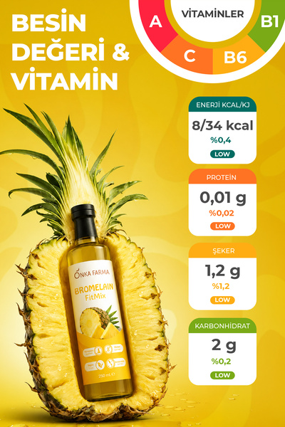 OnkaFarma Onka Farma Bromelain Fitmix 250 ml