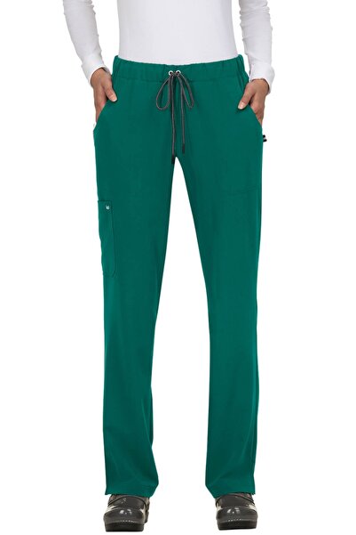KOI Pantaloni medicali de damă Happiness Everyday Hero 739 - Verde vânător