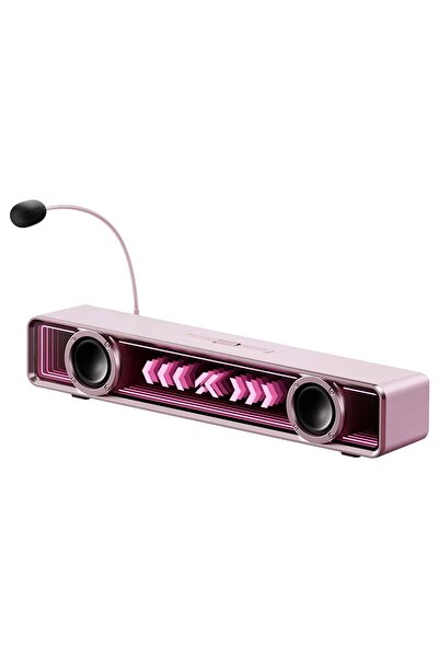 MCHOSE K20 Pro Pink RGB 7.1 Surround Bluetooth Gaming Soundbar (MC-K20-7)