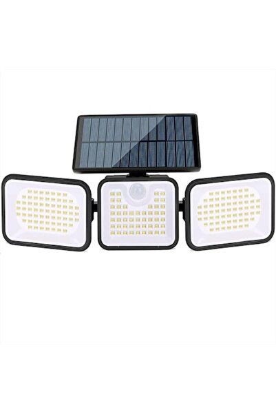 Izoxis Proiector Solar LED Izoxis, 3 capete reglabile, IP65 rezistent la apă,...
