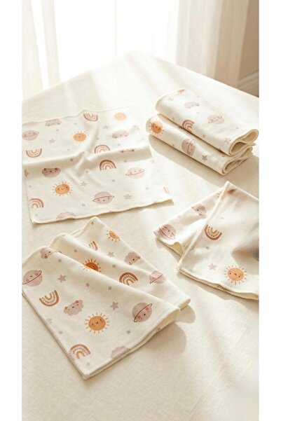 Bebila Baby Mouth Wiping Wipes Baby 7 Pack Newborn 100% Cotton Sweat Cloth 21X21
