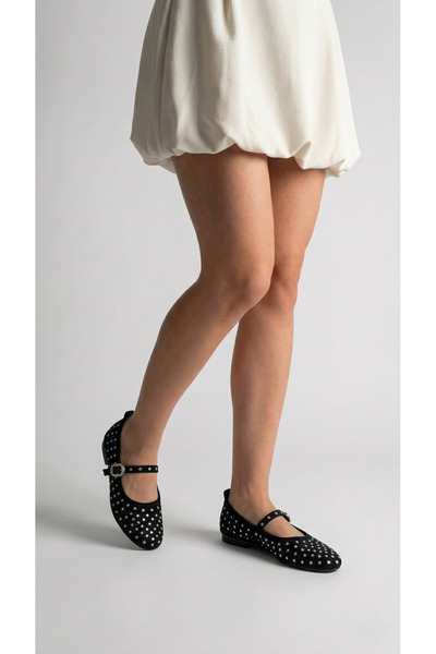 Luvesta Shoes TAŞ DETAYLI ORTAPEDİK BABET
