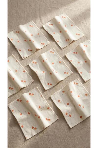 Bebila Baby Mouth Wiping Wipes Baby 7 Pack Newborn 100% Cotton Sweat Cloth 21X21