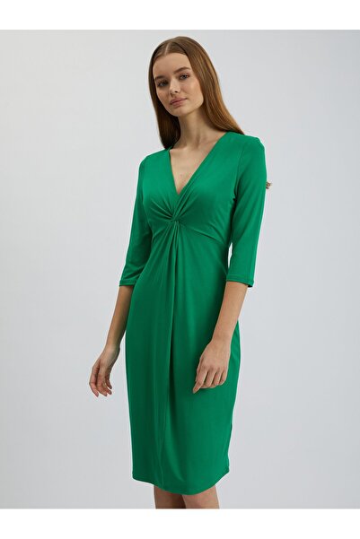ORSAY Rochie verde de damă