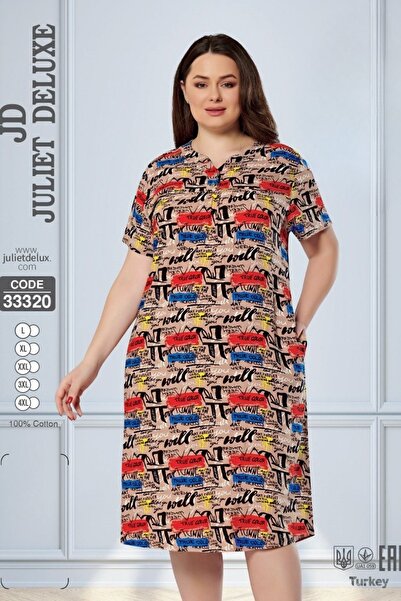 Juliet Deluxe Rochie de damă 100% bumbac țesut, croială confortabilă 33320