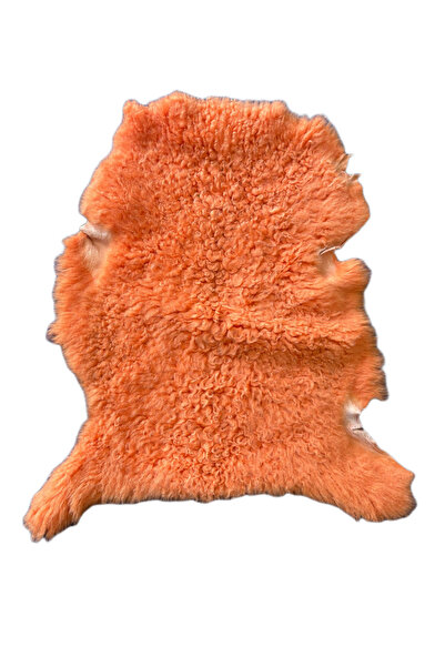 ln leather جلد خروف حقيقي طويل الشعر - 50 × 40 سم، جلد خروف صغير الحجم للزينة