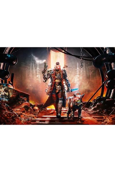 OEM Постер Necromunda Hired Gun Warhammer 40000, 61x90см, poster1073