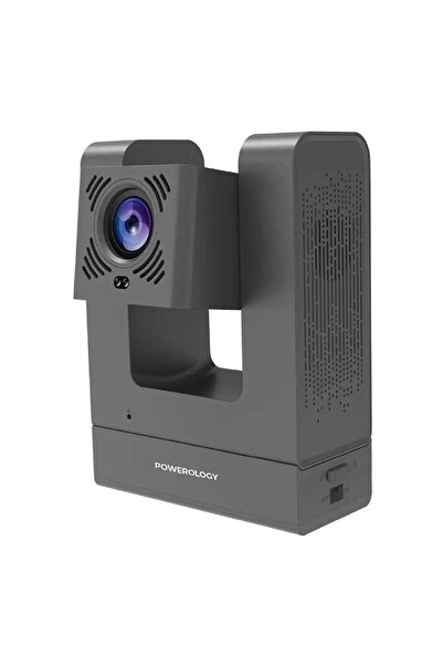 Powerology VisionArc Portable Smart Projector, Upto 200 inches, Grey, PYM220CGY