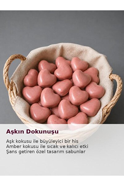 KAYLANIN DÜNYASI Kalpli Kokulu Sabun | Nemlendirici Etki, Kalıcı Amber Kokusu...