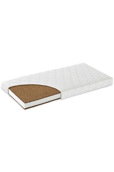 Kidizi Saltea patut multistrat cocos LUX 120x60x9 cm, husa detasabila si lava...