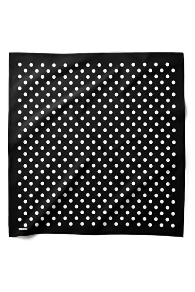 HAWWA Polka Dot Satin Scarf