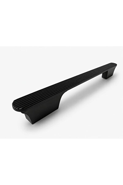GOLDKULP Lüks Çizgili Som Kodlu Siyah Çekmece ve Kapak Kulbu - 128 mm - 160 m...