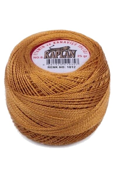 Royaleks Group Tiger etamine and cross stitch thread no. 8 code/color: 1012 -...