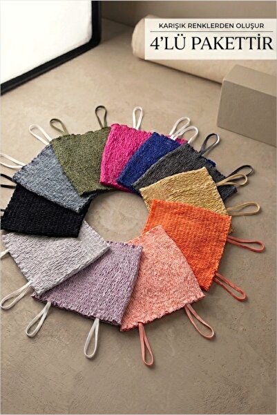 Nilmay mayo Women's 4-Pack Mixed Color Bustiers