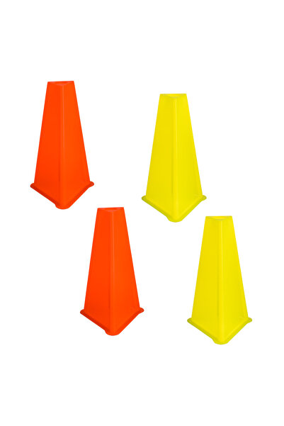 Zumzeria Set de conuri de antrenament din plastic portocalii și galbene 14x14...