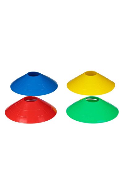 Zumzeria Conuri de antrenament din plastic, 4 culori, 19 cm - 4 bucăți