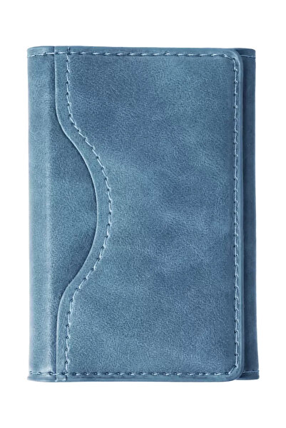 silky glows Turquoise magsafe leather card holder theme