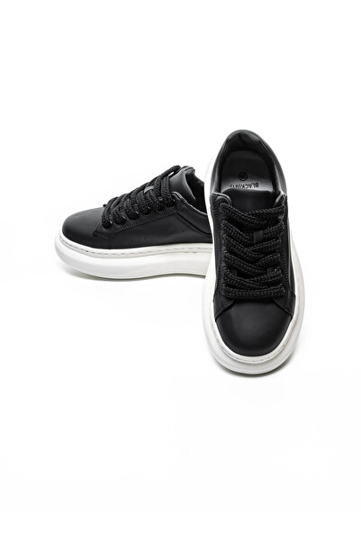 FASHION Pantofi Sport Barbati 5Q56 Negru-Alb